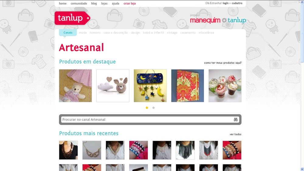 Tanlup: O marketplace criativo